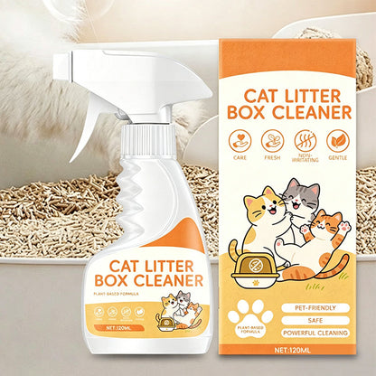 Odor-Free Cat Litter Box Cleaning Spray