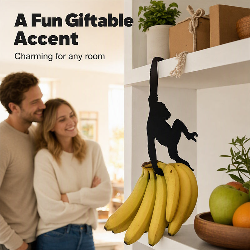 🎉 2026 Sale — Over 11 200 Sold!🐒 Monkey Shaped Banana Hook