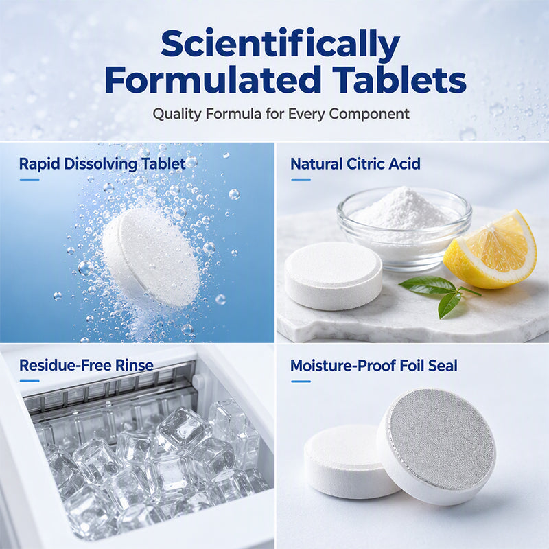 Ice Machine Cleaner Descaler Tablets