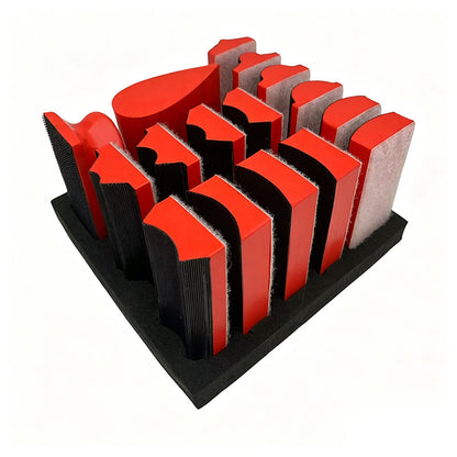 16-Piece Multi-Shape Sanding Block Set