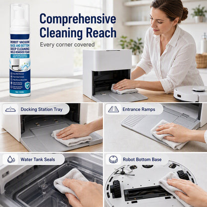 Robot Vacuum Dock Mold Remover Foam with Towel