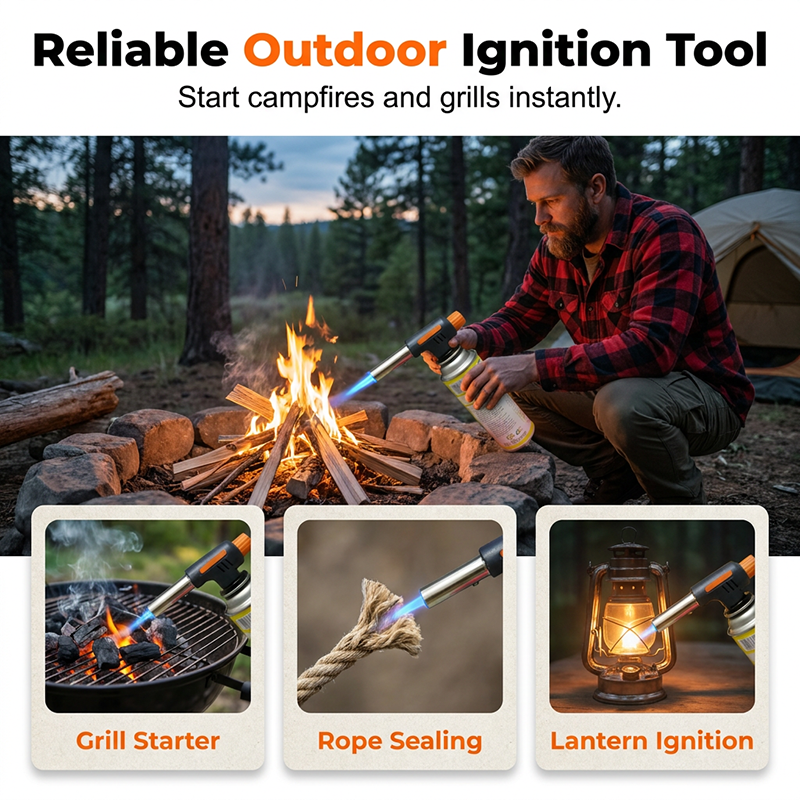 Portable Multi-Function Butane Torch