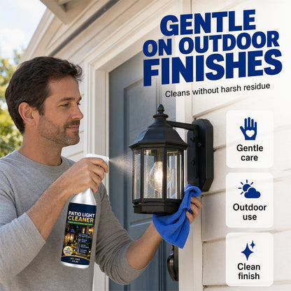 Outdoor Lantern and Garden Light Cleaner Spray