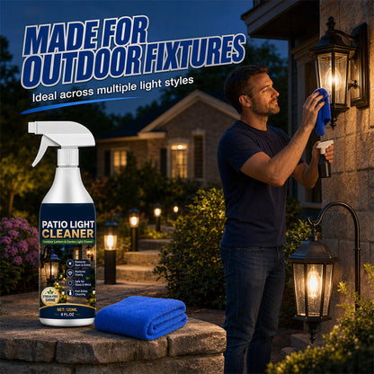 Outdoor Lantern and Garden Light Cleaner Spray
