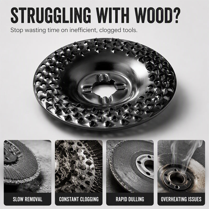 High-Strength Wood Shaping Disc for Angle Grinder