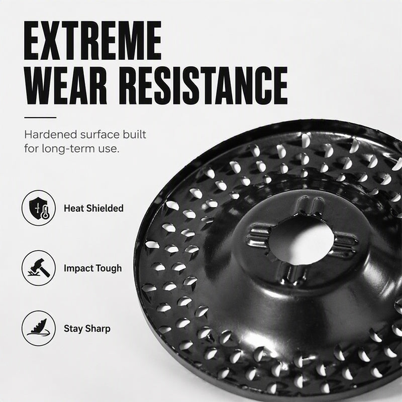 High-Strength Wood Shaping Disc for Angle Grinder