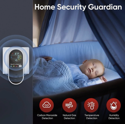 4-in-1 Gas & Carbon Monoxide Detector
