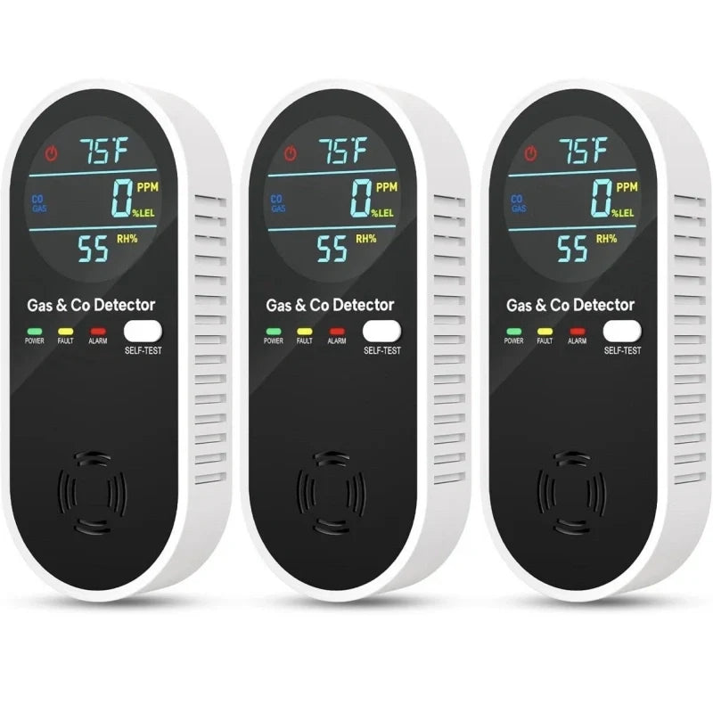4-in-1 Gas & Carbon Monoxide Detector
