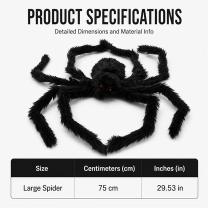 Halloween Outdoor Decorations Giant Spider