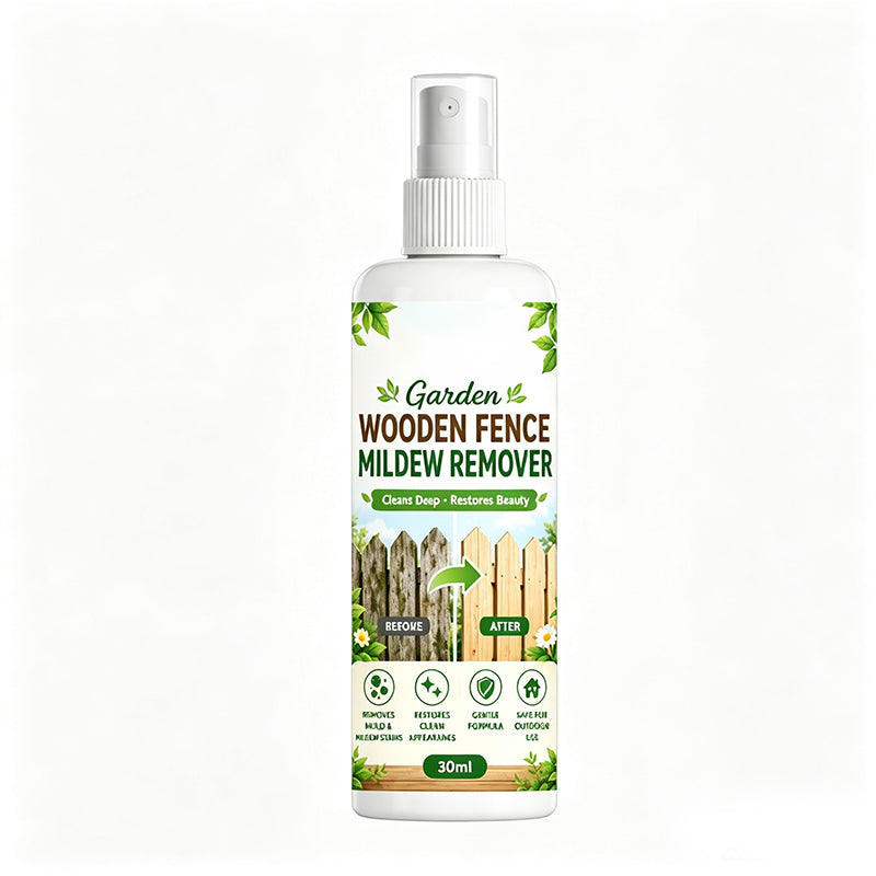Outdoor Wooden Fence Mildew Remover Spray
