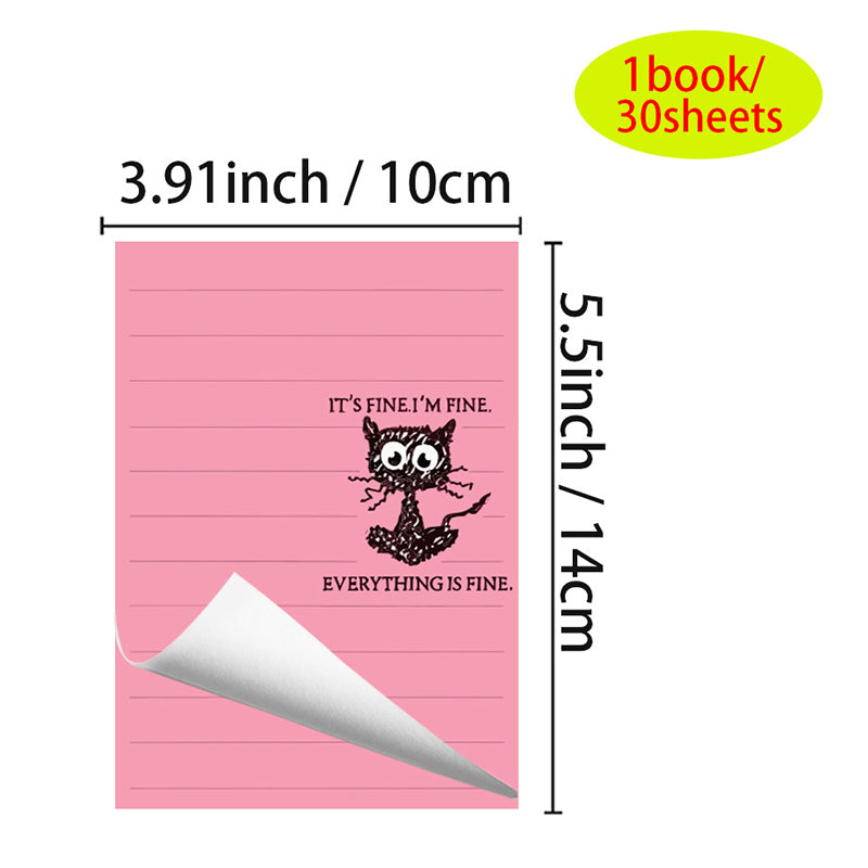Funny Sarcastic Sticky Notepads for Work