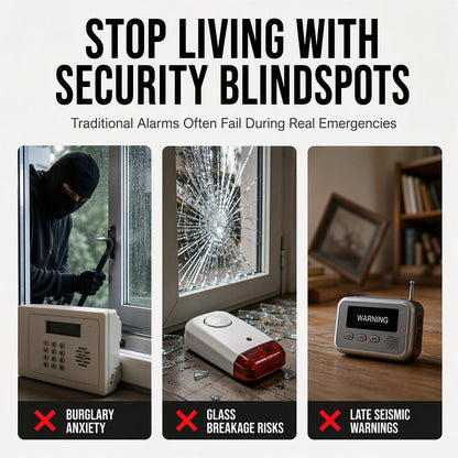 Wireless Door Window Vibration Alarm