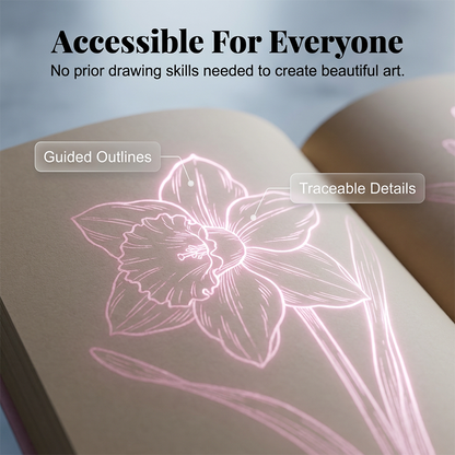 Tracing Sketchbook - Develop Drawing Skills