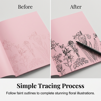 Tracing Sketchbook - Develop Drawing Skills