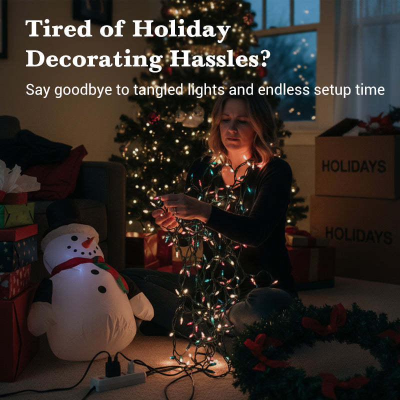 LED Snowflake Projector Lamp