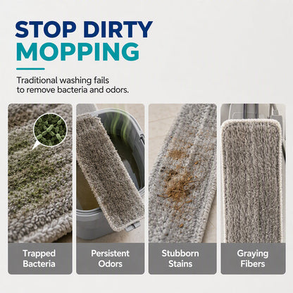 Washable Mop Pad Cleaner & Deodorizer