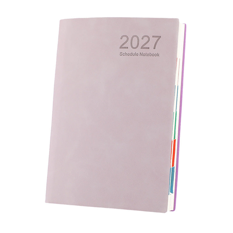 2027 Minimalist Daily Planner Notebook