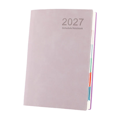 2027 Minimalist Daily Planner Notebook