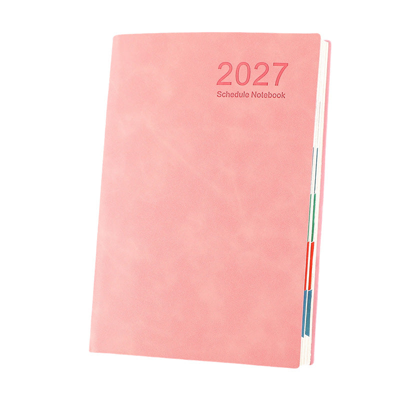2027 Minimalist Daily Planner Notebook
