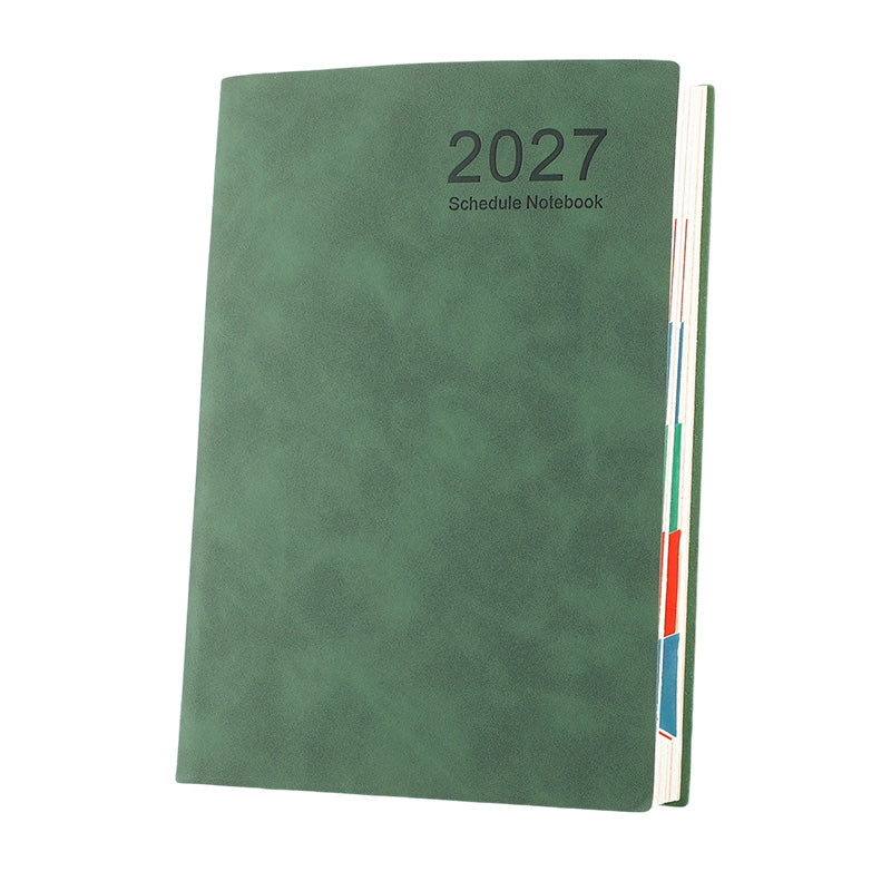 2027 Minimalist Daily Planner Notebook