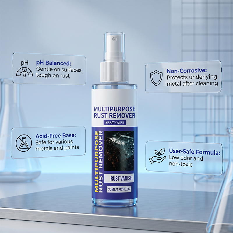 Polishing & Rust Remover Spray for Cars & Tools