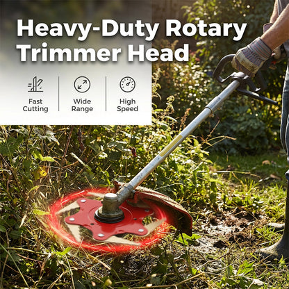 6-Blade Steel Trimmer Head