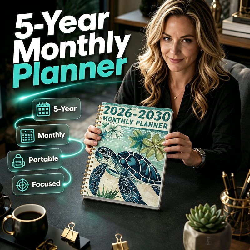 Spiral 2026-2030 Monthly Planner
