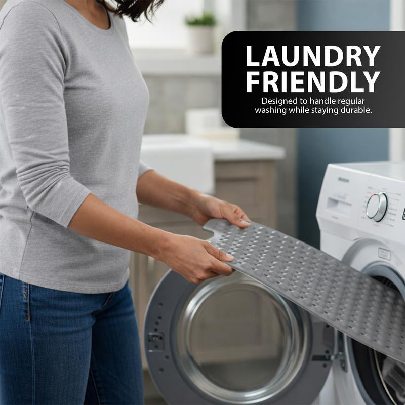 40"x16" Non-Slip Bathtub Mat with Suction Cups