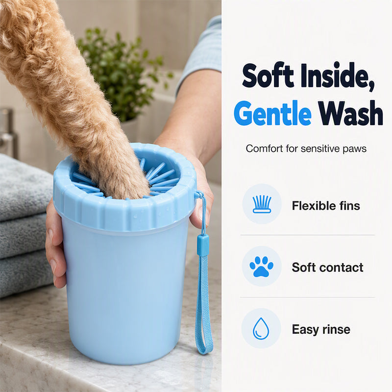 Portable Pet Paw Cleaner Cup