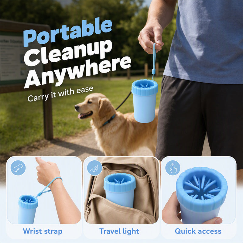 Portable Pet Paw Cleaner Cup