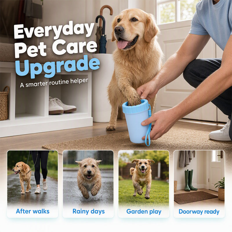 Portable Pet Paw Cleaner Cup