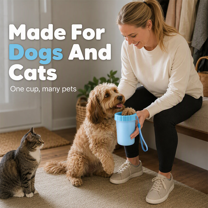 Portable Pet Paw Cleaner Cup