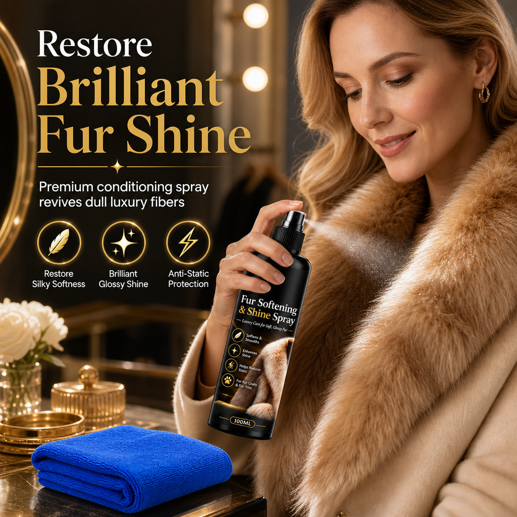 ✨ Anti-Static Fur Boot Care Spray