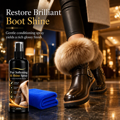 ✨ Anti-Static Fur Boot Care Spray
