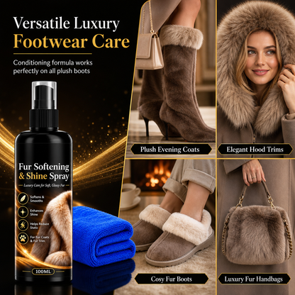 ✨ Anti-Static Fur Boot Care Spray