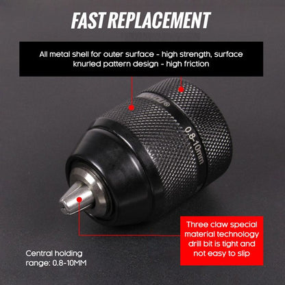 Three-claw Ratchet Drill Chuck