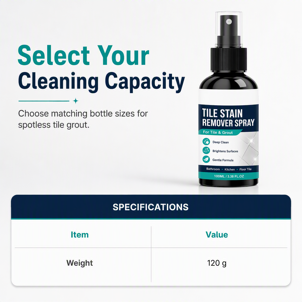 Grout Stain & Mold Remover Spray