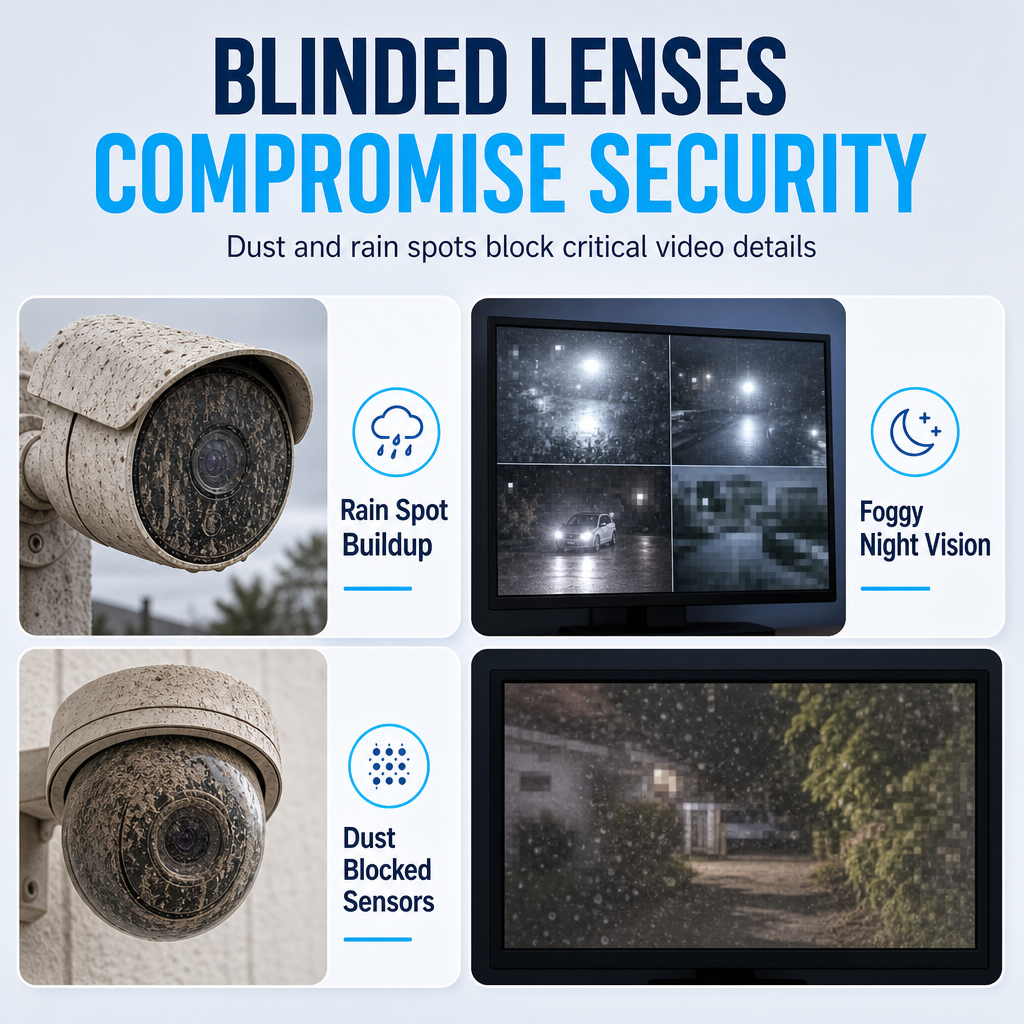Home Security Camera Lens Cleaner Kit