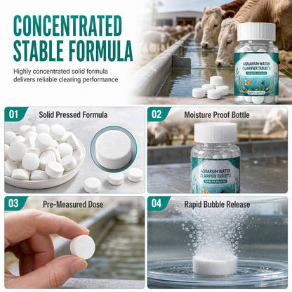Livestock Water Purifying Tablets for Tank and Pond Water