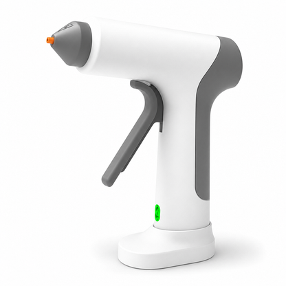 Rechargeable Hot Melt Glue Gun with Stand and 10 Glue Sticks