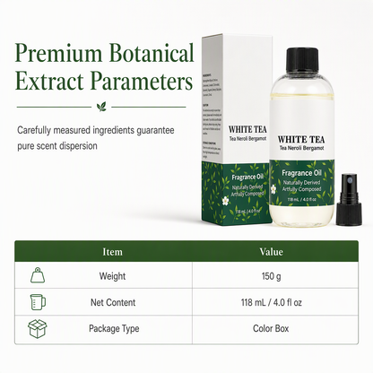 Long-Lasting Fragrance Spray White Tea Orange Blossom Bergamot