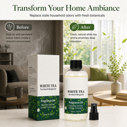 Long-Lasting Fragrance Spray White Tea Orange Blossom Bergamot