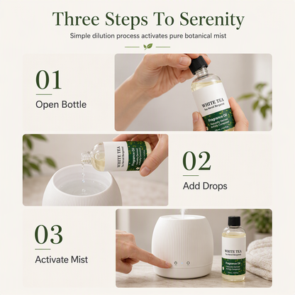 Long-Lasting Fragrance Spray White Tea Orange Blossom Bergamot