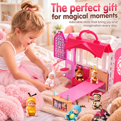 🔥Limited-Time Offer! 🧸 Mini Reborn Baby Dolls – Lifelike & Realistic, A Heartwarming Gift for Doll Lovers & Collectors 👼🎁