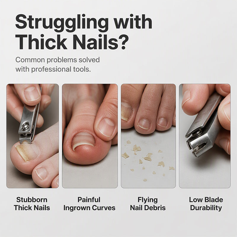 Heavy-Duty Toenail Clippers for Thick Nails