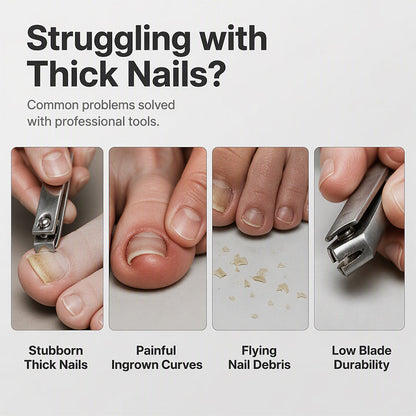 Heavy-Duty Toenail Clippers for Thick Nails