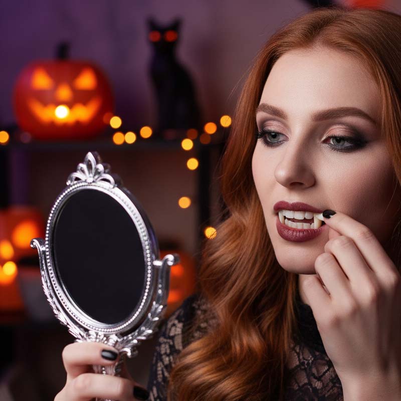 Realistic Vampire Fangs for Halloween Costume
