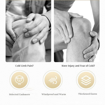 ❄️ Thermal Knee Warmers – Stretchy Winter Knee Sleeves for Outdoor Activities