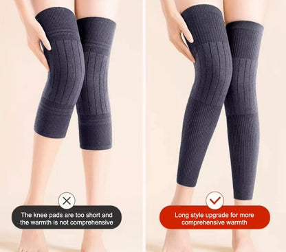 ❄️ Thermal Knee Warmers – Stretchy Winter Knee Sleeves for Outdoor Activities