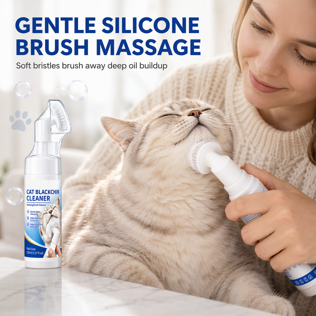 Pet Waterless Cleaning Mousse Foaming Cleanser for Cats and Dogs